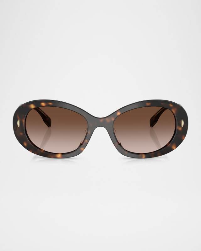 TY7214U Oval Sunglasses